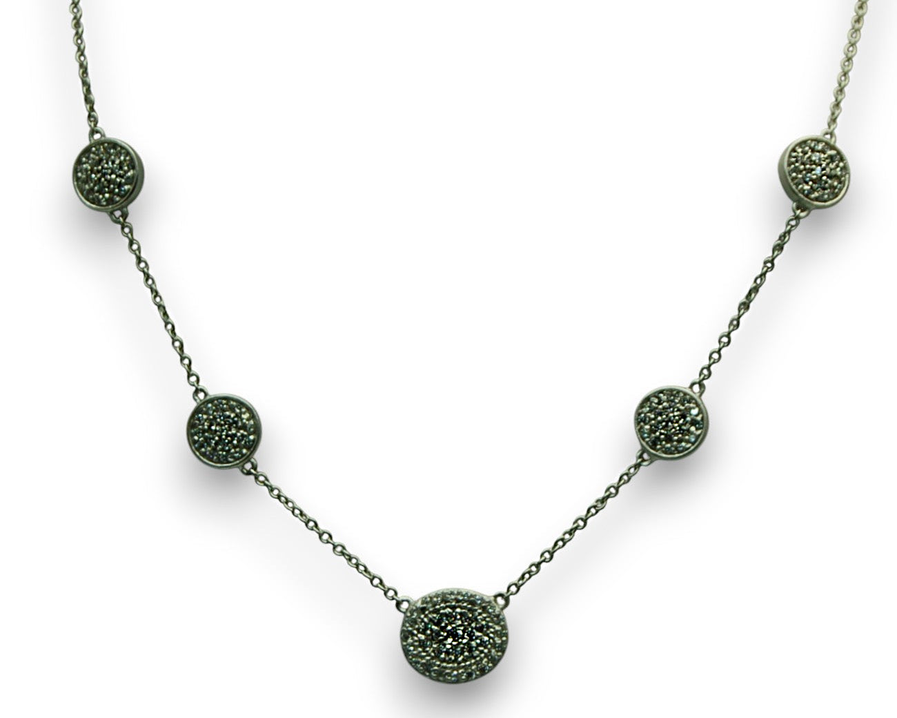 Sterling Silver Plated Roma Necklace