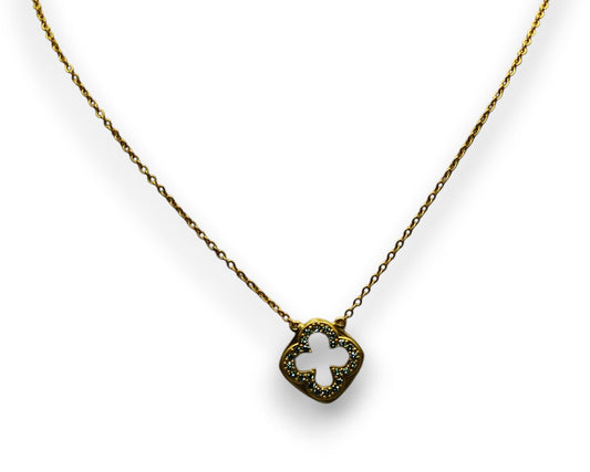 Sterling Silver Bologna Adjustable Pendant in Yellow